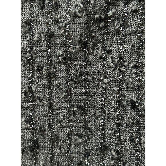 Vintage Anthony Richards Open‎ Front Jacket Womens Size 12 Black Beaded USA - Picture 6 of 7